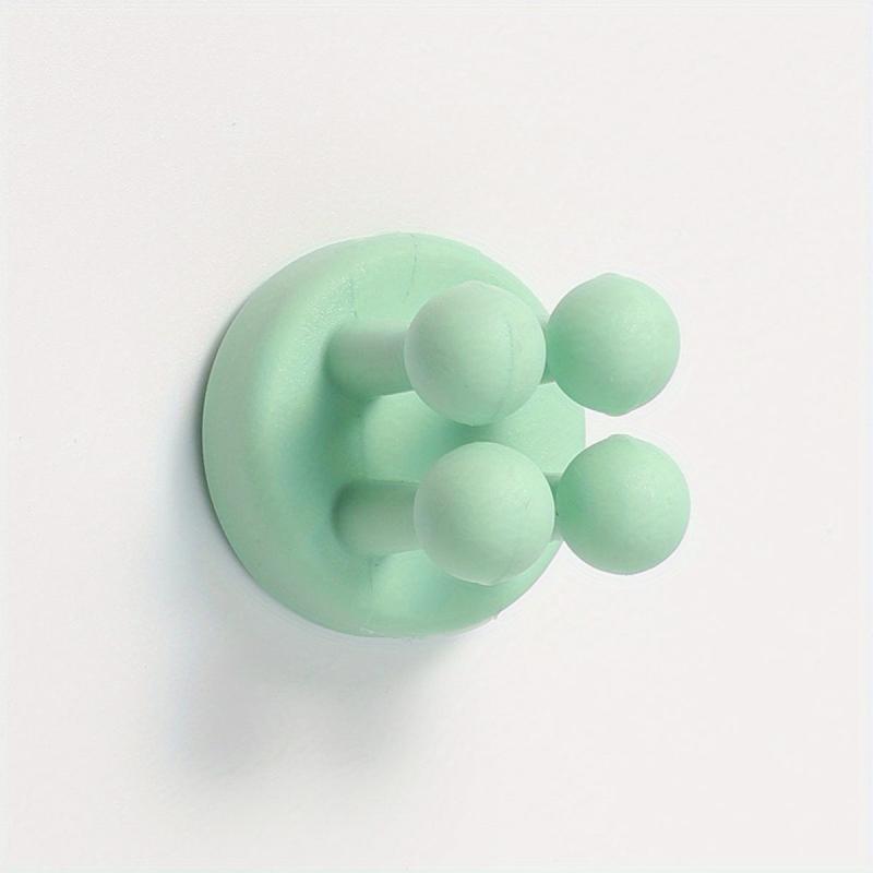 1PC Nail Silicone Hanging Hook Wall Mounted Adhesive Hook