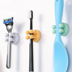 1PC Nail Silicone Hanging Hook Wall Mounted Adhesive Hook