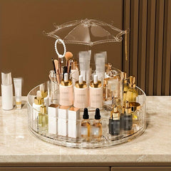 360 Rotating Acrylic Makeup Organizer for Jewelry & Cosmetics