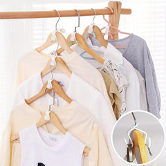 Plastic Clothes Hanger Connector Stackable Hook, Space Saving