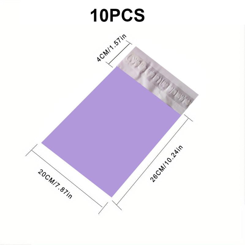 10pcs Waterproof Poly Mailing Bags for Clothing and Courier