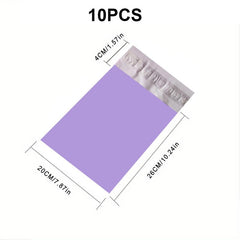 10pcs Waterproof Poly Mailing Bags for Clothing and Courier