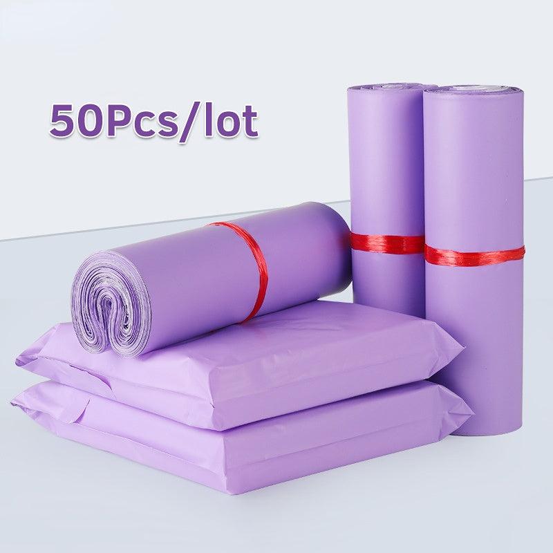 50pcs Purple Mailer Bags Self Seal Mailing Envelope Packaging