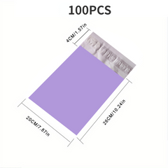 50pcs Purple Mailer Bags Self Seal Mailing Envelope Packaging