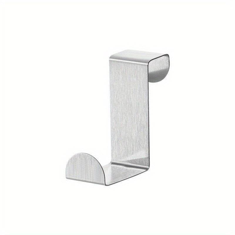 3pcs Shaped Hooks Door Back Hooks Household Traceless Coat Hanging Rack