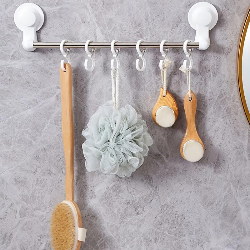 3pcs S Hook Lock Buckle Hanging Clothes Hook