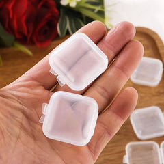 10pcs Clear Jewelry Boxes - Ideal for Gifting