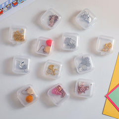 10pcs Clear Jewelry Boxes - Ideal for Gifting