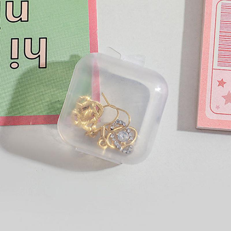 10pcs Clear Jewelry Boxes - Ideal for Gifting
