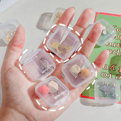 10pcs Clear Jewelry Boxes - Ideal for Gifting
