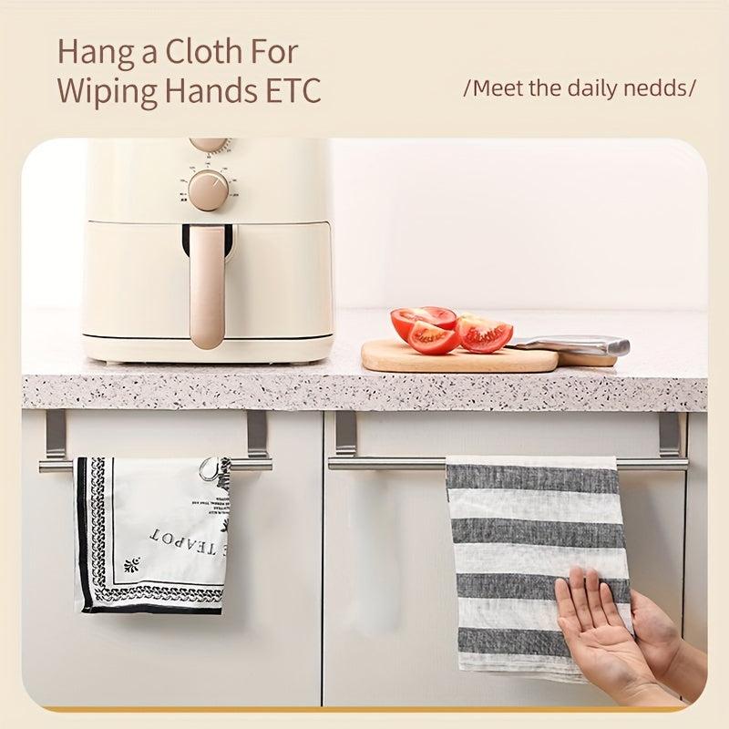 Stainless Steel Towel Rack Bathroom Single Rod Bath Towel Rack