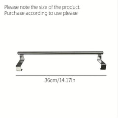 Stainless Steel Towel Rack Bathroom Single Rod Bath Towel Rack