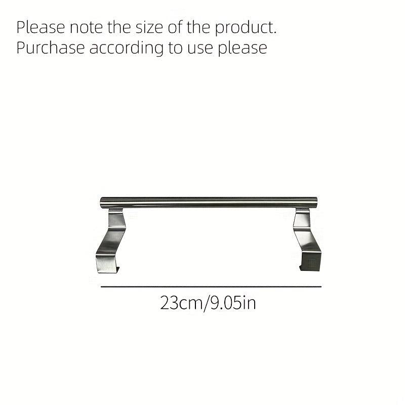 Stainless Steel Towel Rack Bathroom Single Rod Bath Towel Rack