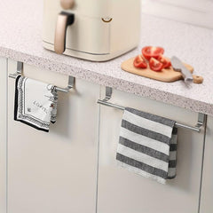 Stainless Steel Towel Rack Bathroom Single Rod Bath Towel Rack