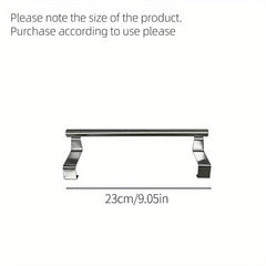 Stainless Steel Towel Rack Bathroom Single Rod Bath Towel Rack