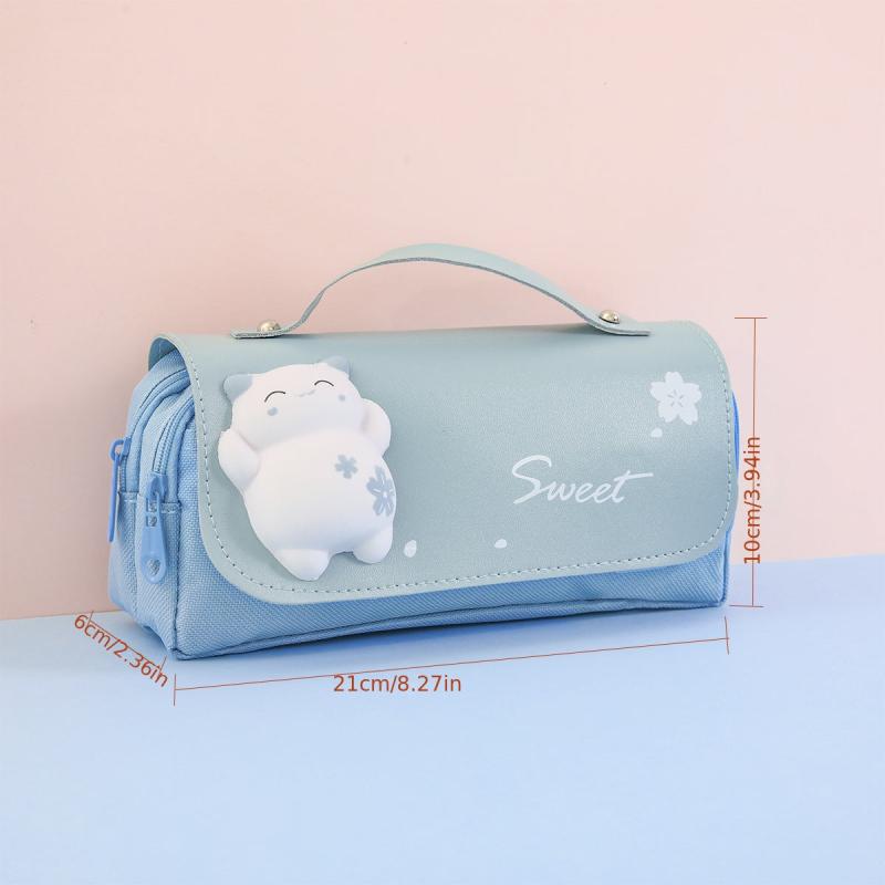 Large Capacity Pencil Bag for Primary School Students