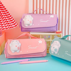 Large Capacity Pencil Bag for Primary School Students