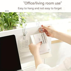 6pcs Stainless Steel Clip Hook Kitchen Bathroom Towel Hanging Hook