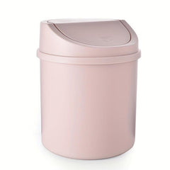 Desktop Small Trash Can Mini Plastic Garbage Can with Lid