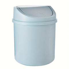 Desktop Small Trash Can Mini Plastic Garbage Can with Lid