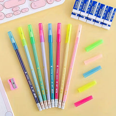 10pcs Pencil Cap Protective Cover Transparent Special Material Upgrade