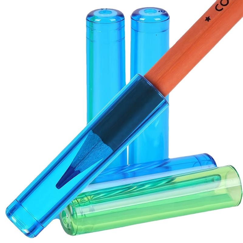10pcs Pencil Cap Protective Cover Transparent Special Material Upgrade