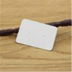 100pcs Earring Display Card Earring Holder Earring Jewelry Paper Card
