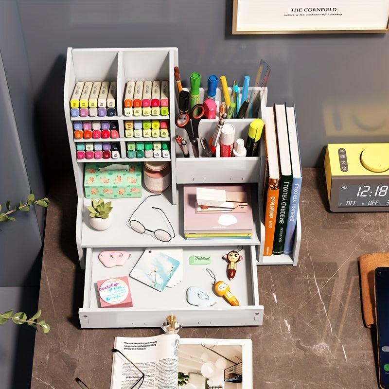 Multipurpose Desk Pen Holder and Storage Box
