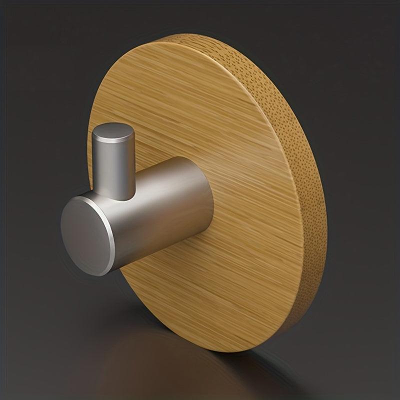 Bamboo Wall Hook Self Adhesive for Towel Hanging
