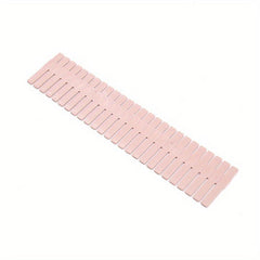 4pcs Adjustable Drawer Dividers for Closet and Office Supplies Organization