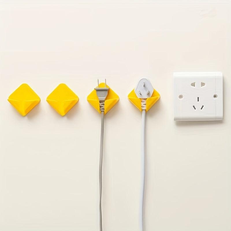 2pcs Plug Hook Adhesive Wall Hook Kitchen Socket Holder