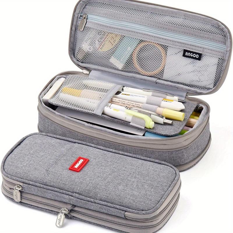 Big Capacity Pencil Pen Case Office College School Large Storage Bag Pouch