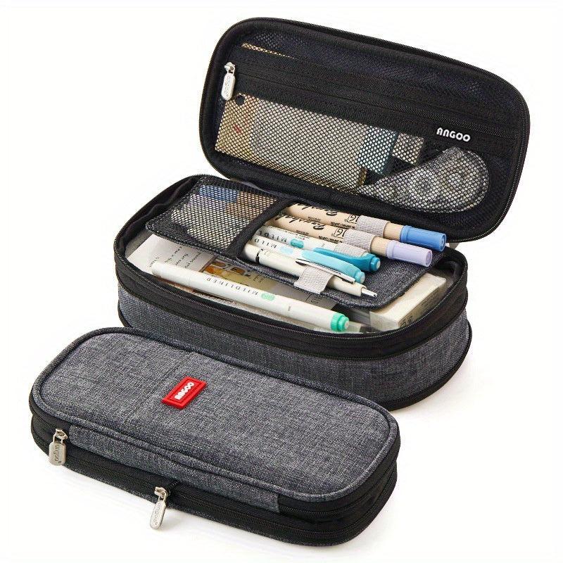 Big Capacity Pencil Pen Case Office College School Large Storage Bag Pouch