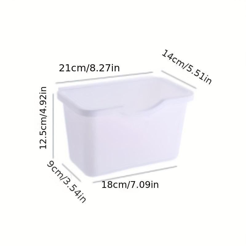 Wall Mounted Garbage Can Space Saving Trash Bin for Home and Dormitory