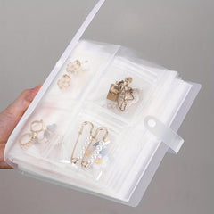 84 Grids Jewelry Storage Book Travel Organizer Bag