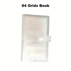 84 Grids Jewelry Storage Book Travel Organizer Bag