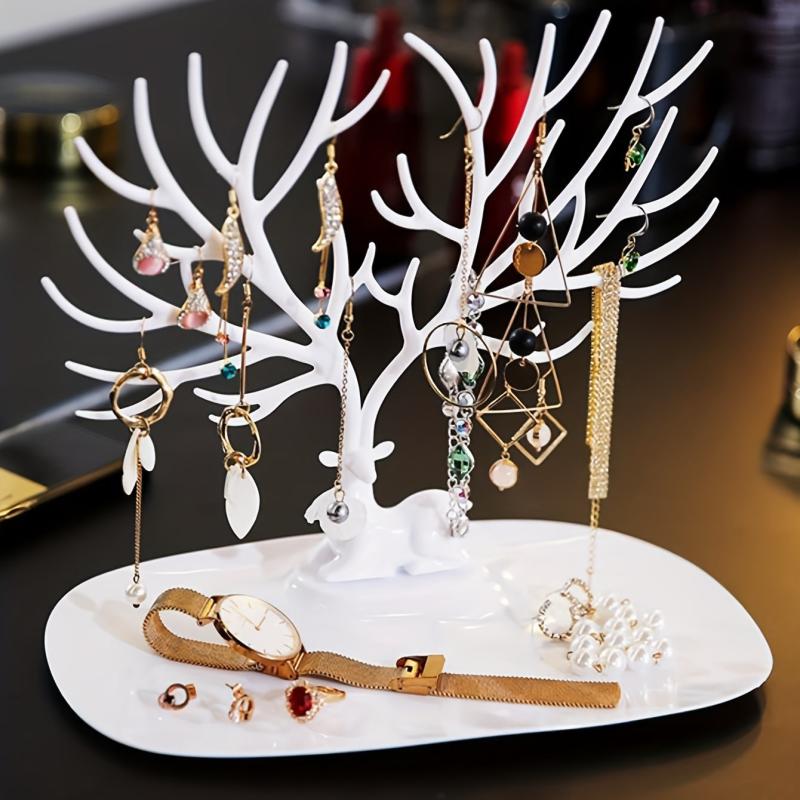 Deer Jewelry Storage Rack for Earrings Necklaces Bracelets
