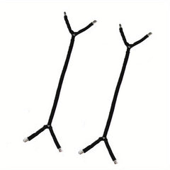 2pcs Sheet Fixer Adjustable Criss Cross Sheet Clip Elastic Sheet Strap