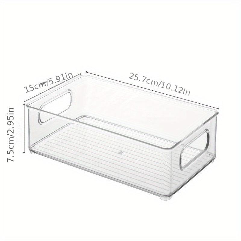 Transparent PET Desktop Storage Box for Cosmetics and Jewelry
