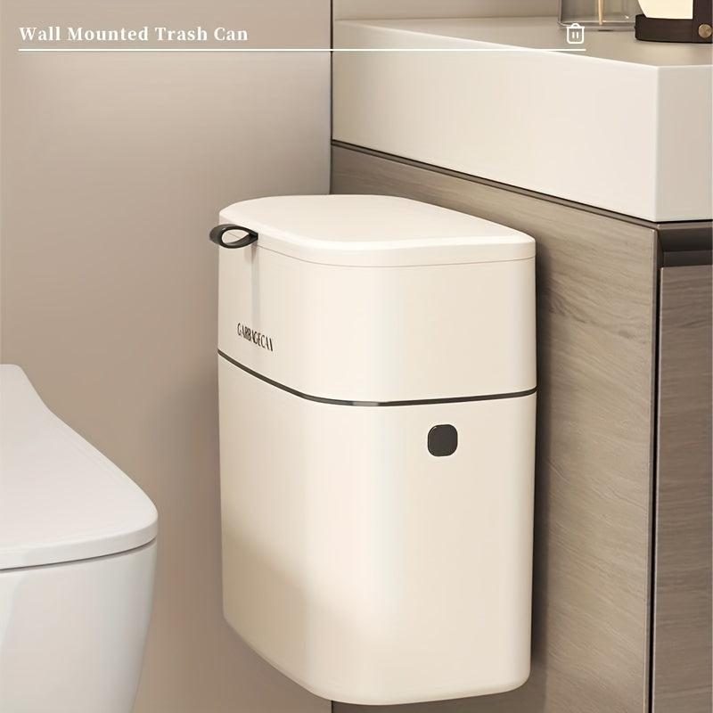 Hanging Trash Can for Bathroom Toilet Rubbish Can
