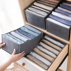 1pc Clothes Storage Bag Compartment Storage Box