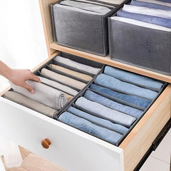 1pc Clothes Storage Bag Compartment Storage Box