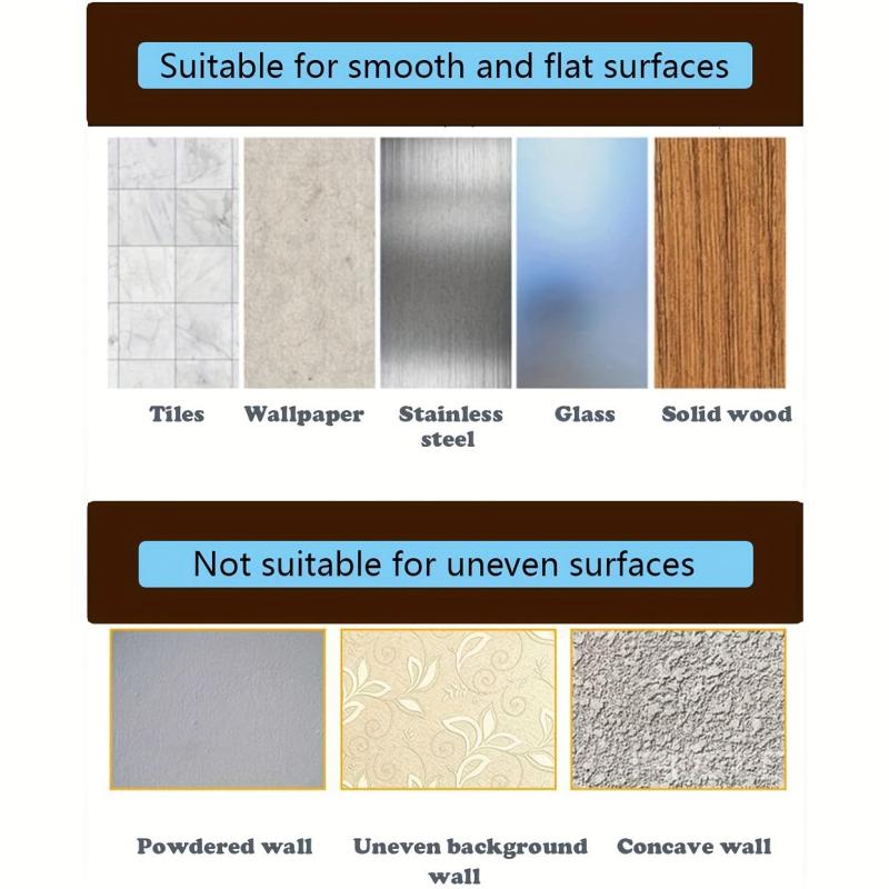 12pc Heavy Duty PVC Adhesive Nails for Wall Hooks - Waterproof and Non-Drilling