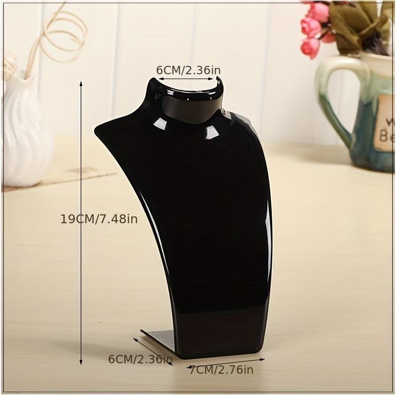 Jewelry Bust Display Stand Necklace Chain Pendant Holder Showcase Rack Earrings