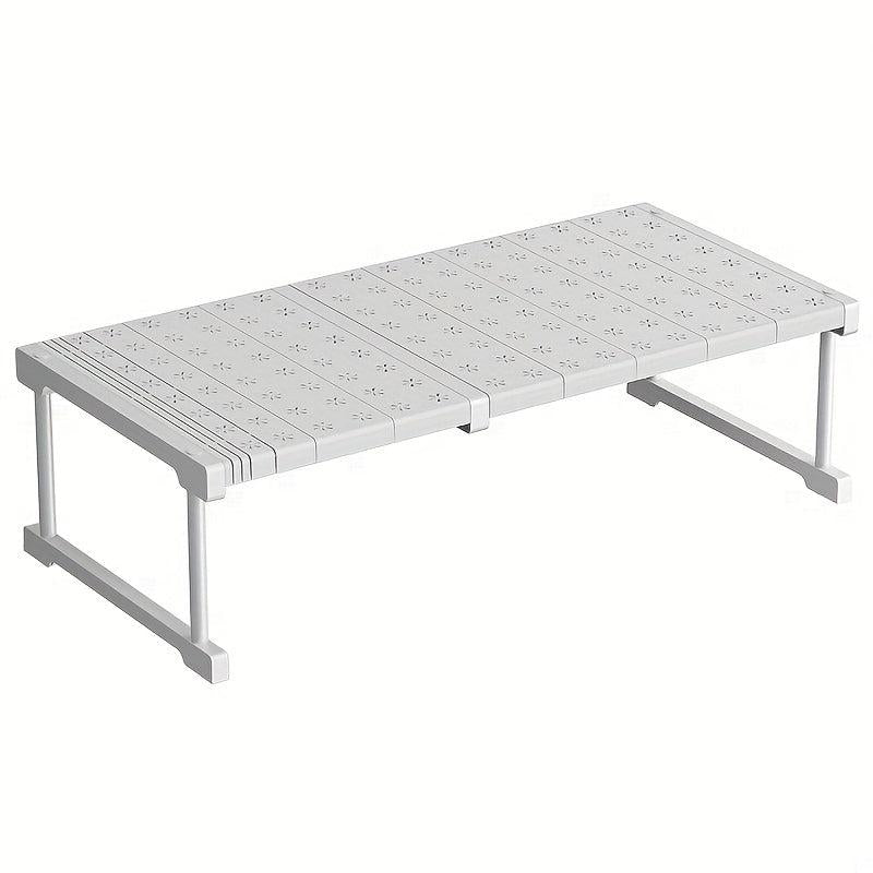 Adjustable Layered Storage Rack Space Saving Organizer Shelf