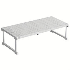 Adjustable Layered Storage Rack Space Saving Organizer Shelf