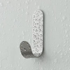 3pcs Stainless Steel Hook Wall Mounted Coat Hat Hook Self Adhesive Traceless
