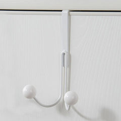 1pc Iron Door Hook Nail Wardrobe Door Hook Metal Craft Coat Double headed Hook