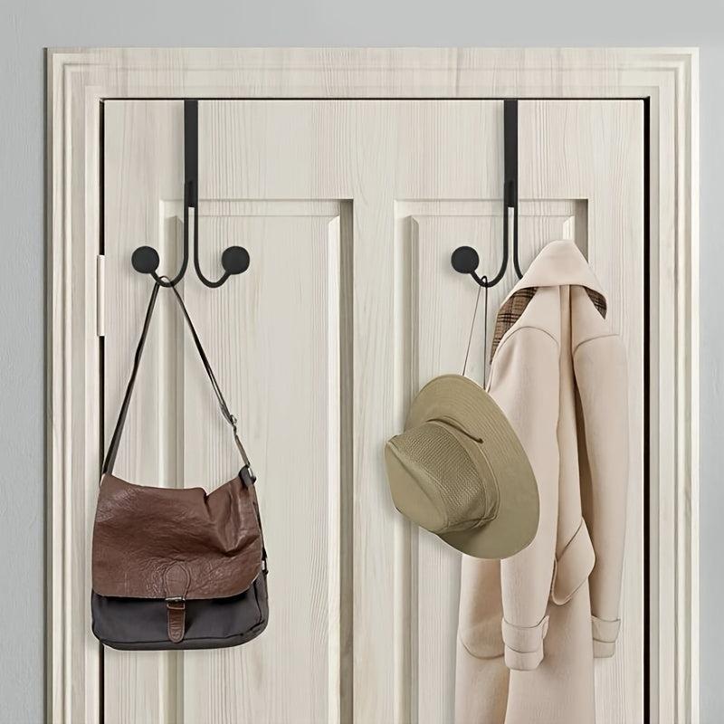 1pc Iron Door Hook Nail Wardrobe Door Hook Metal Craft Coat Double headed Hook