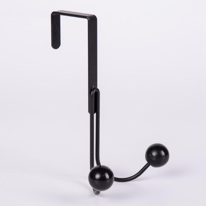 1pc Iron Door Hook Nail Wardrobe Door Hook Metal Craft Coat Double headed Hook